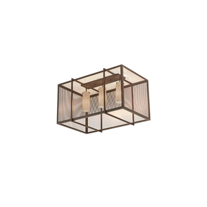 Kitzi Golpe 3 Light 32" Wide Flush Mount Ceiling Fixture