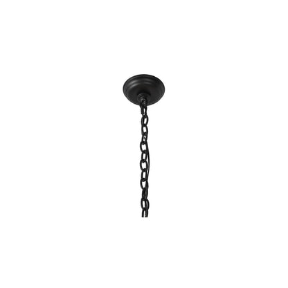 4 Light 24" Wide Abstract Pendant