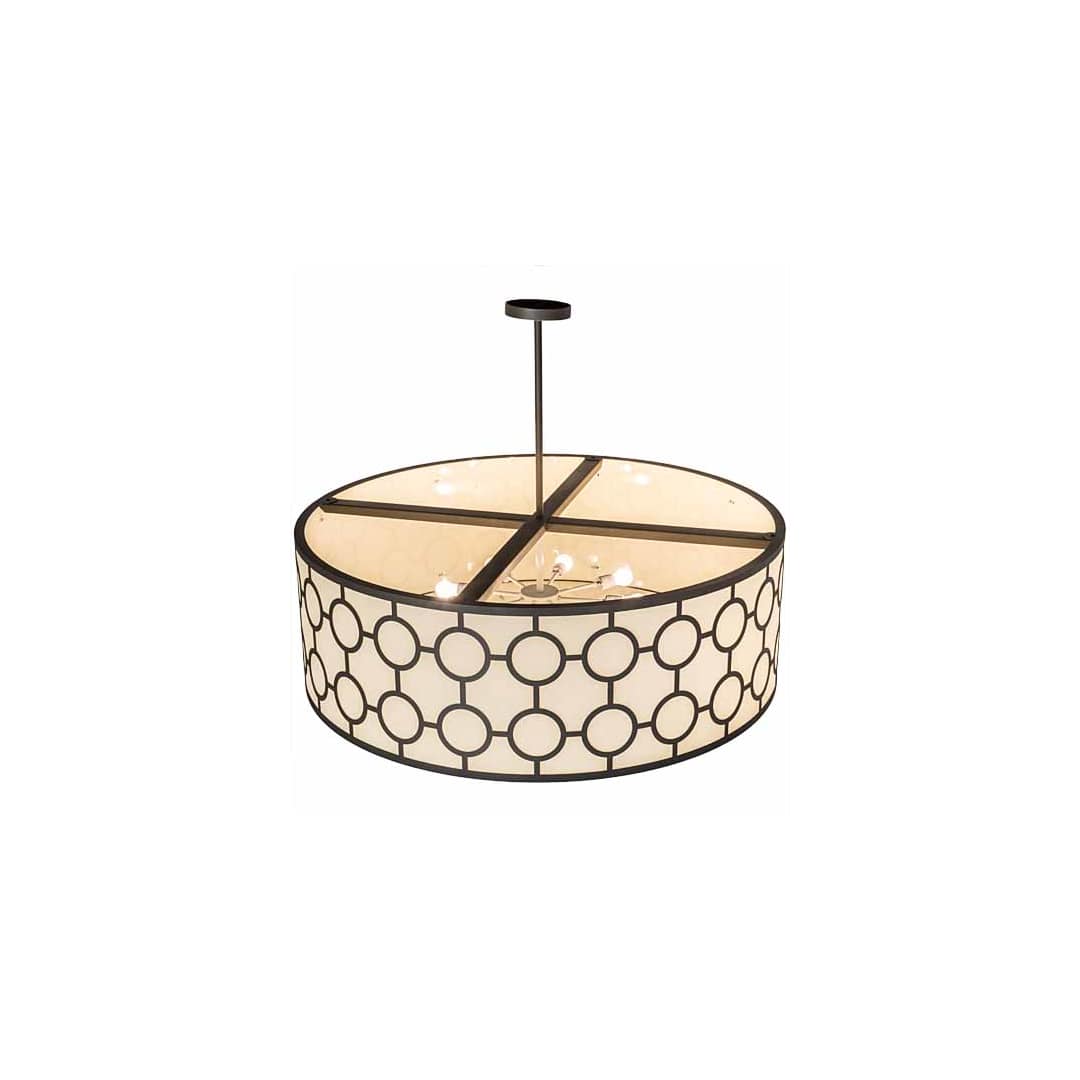 8 Light 48" Wide Pendant