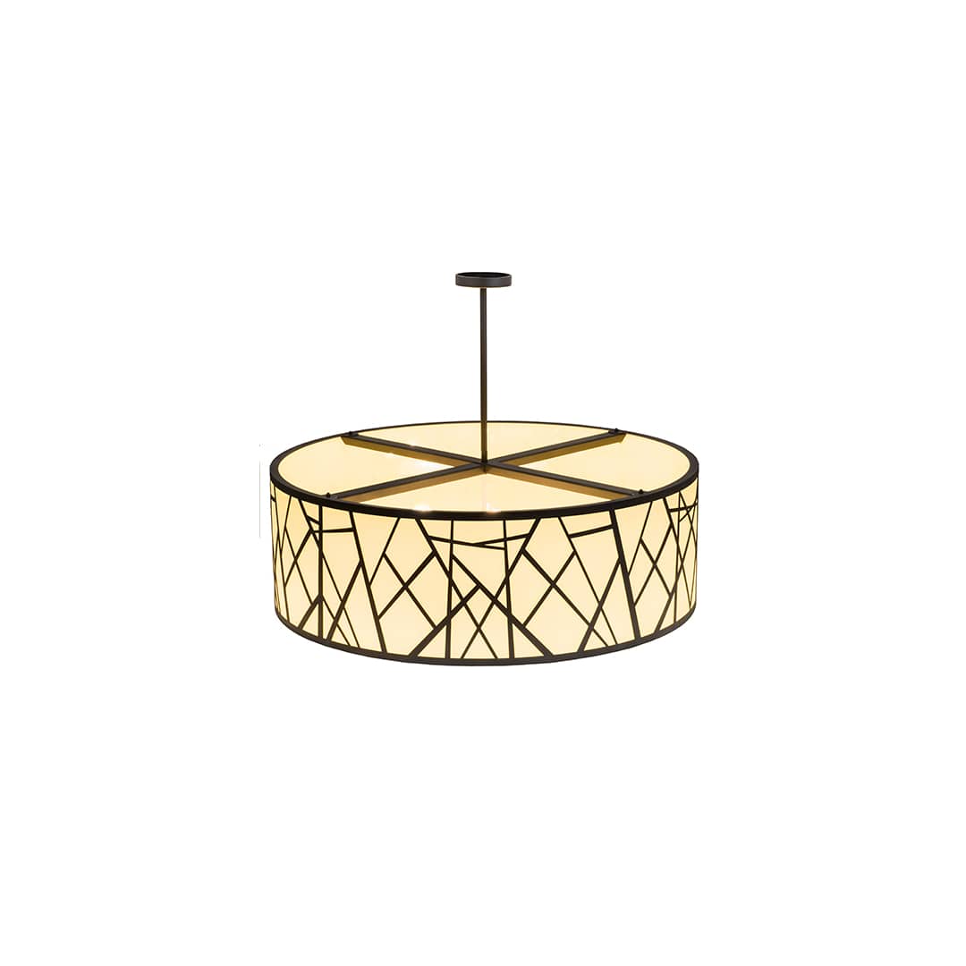 8 Light 48" Wide Pendant