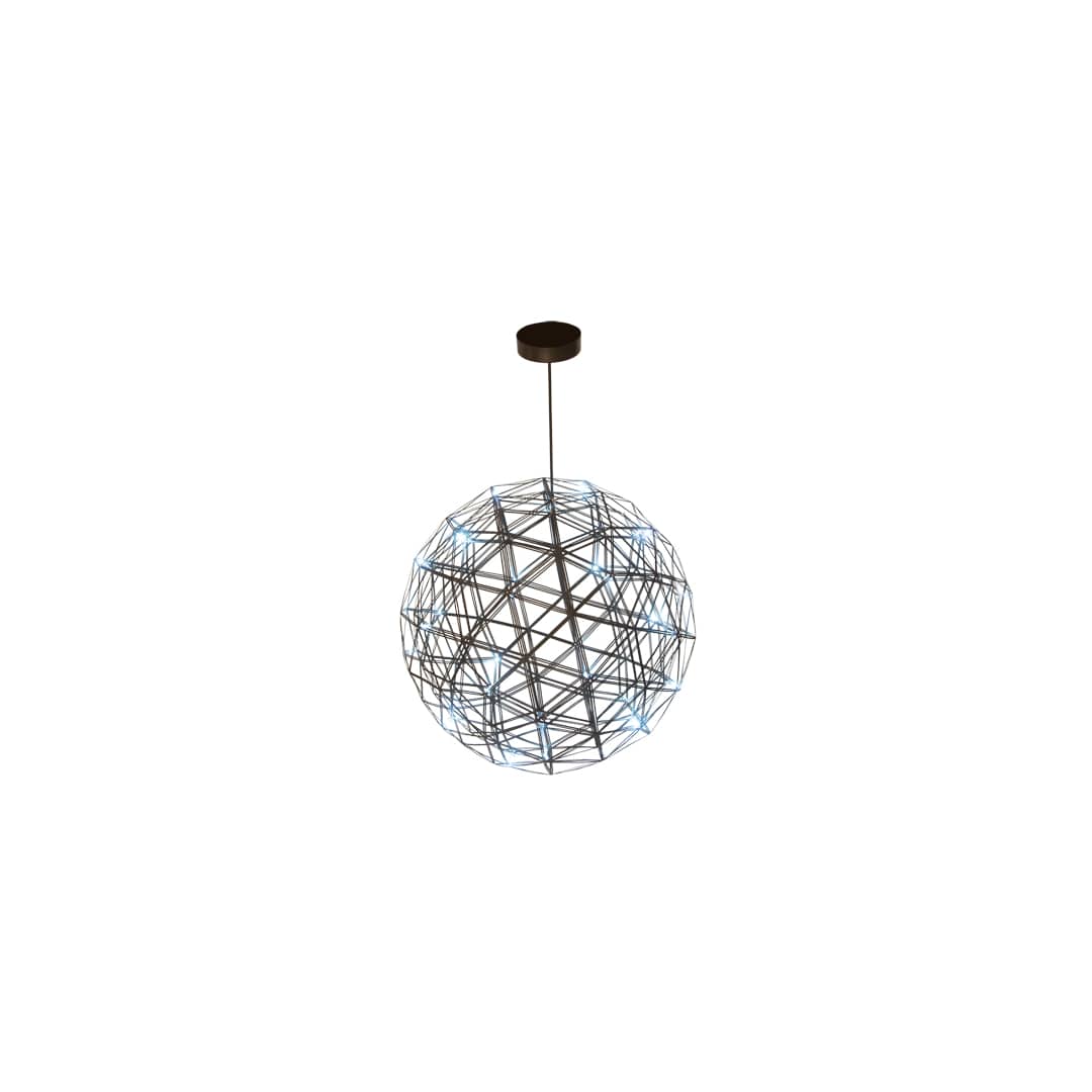 32 Light 44" Wide Cage Pendant