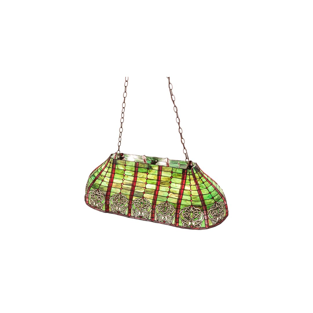 3 Light 39" Wide Billiard Linear Pendant