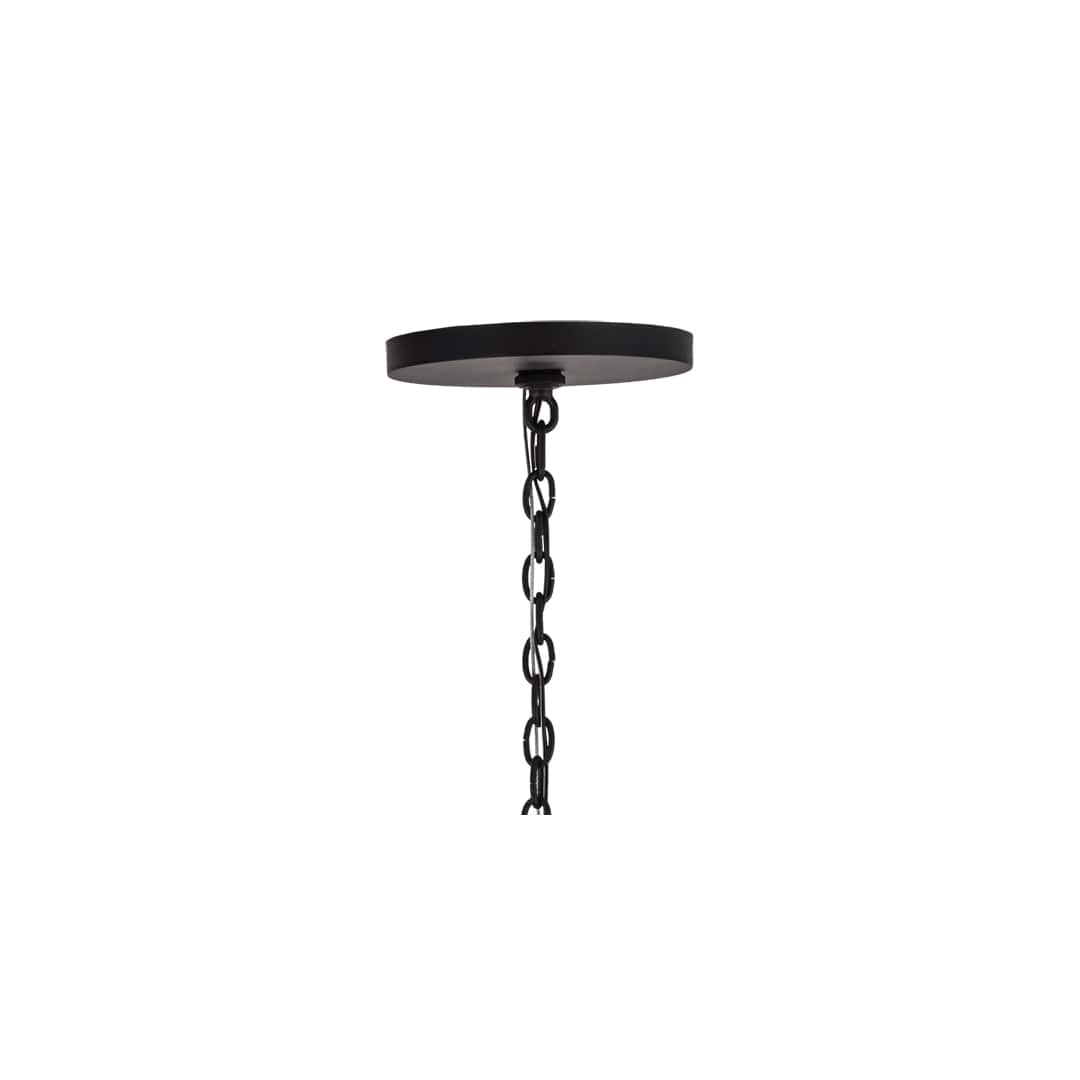 8 Light 51" Wide Taper Candle Pendant