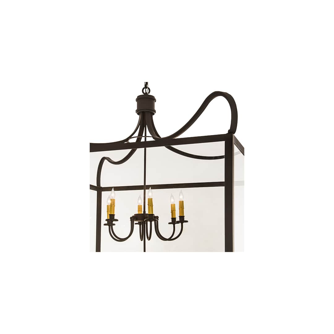 16 Light 61" Wide Taper Candle Pendant