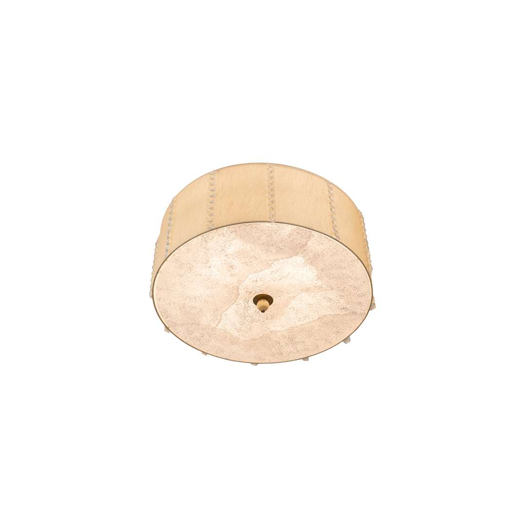 Cilindro Lujoso 6 Light 33" Wide Semi-Flush Drum Ceiling Fixture