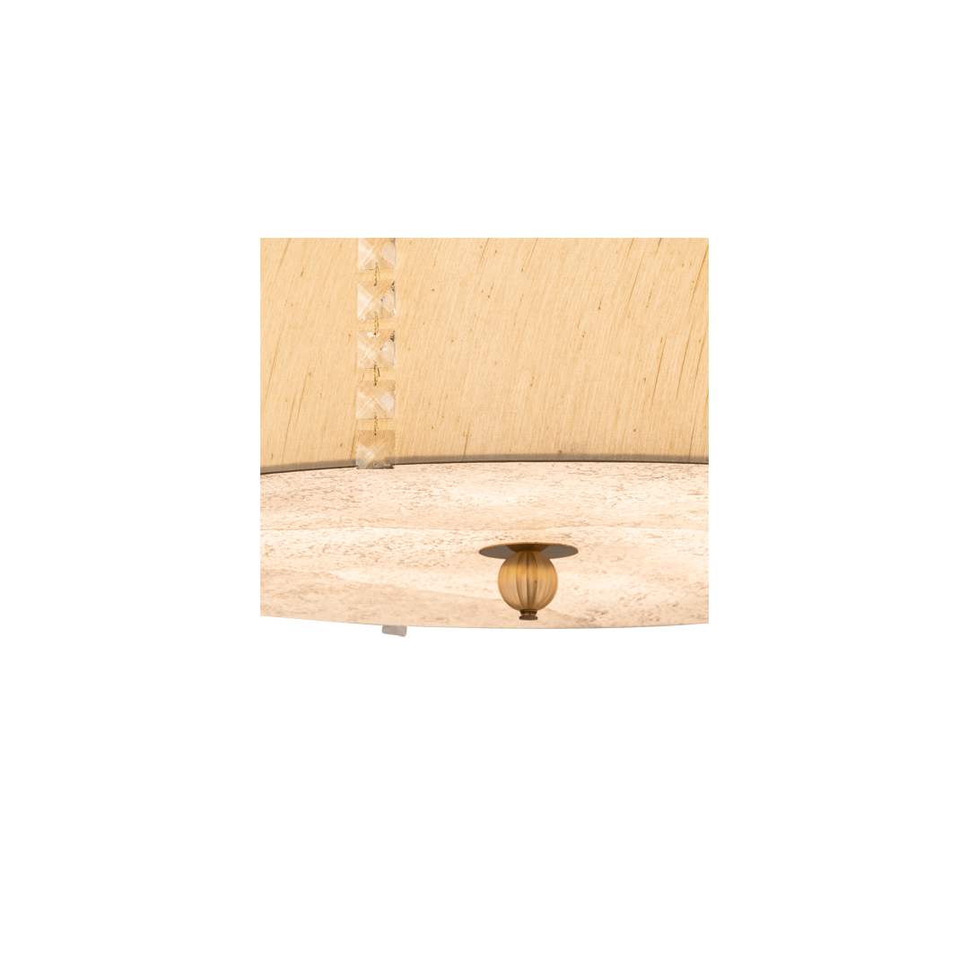 Cilindro Lujoso 6 Light 33" Wide Semi-Flush Drum Ceiling Fixture