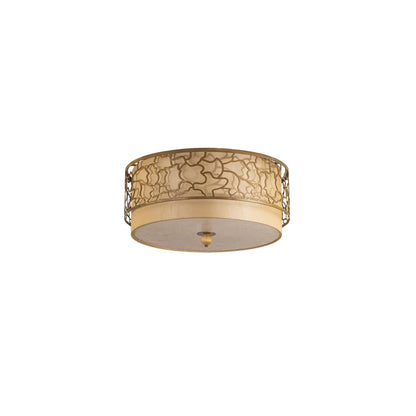 Deserto Seco 4 Light 27" Wide Semi-Flush Drum Ceiling Fixture