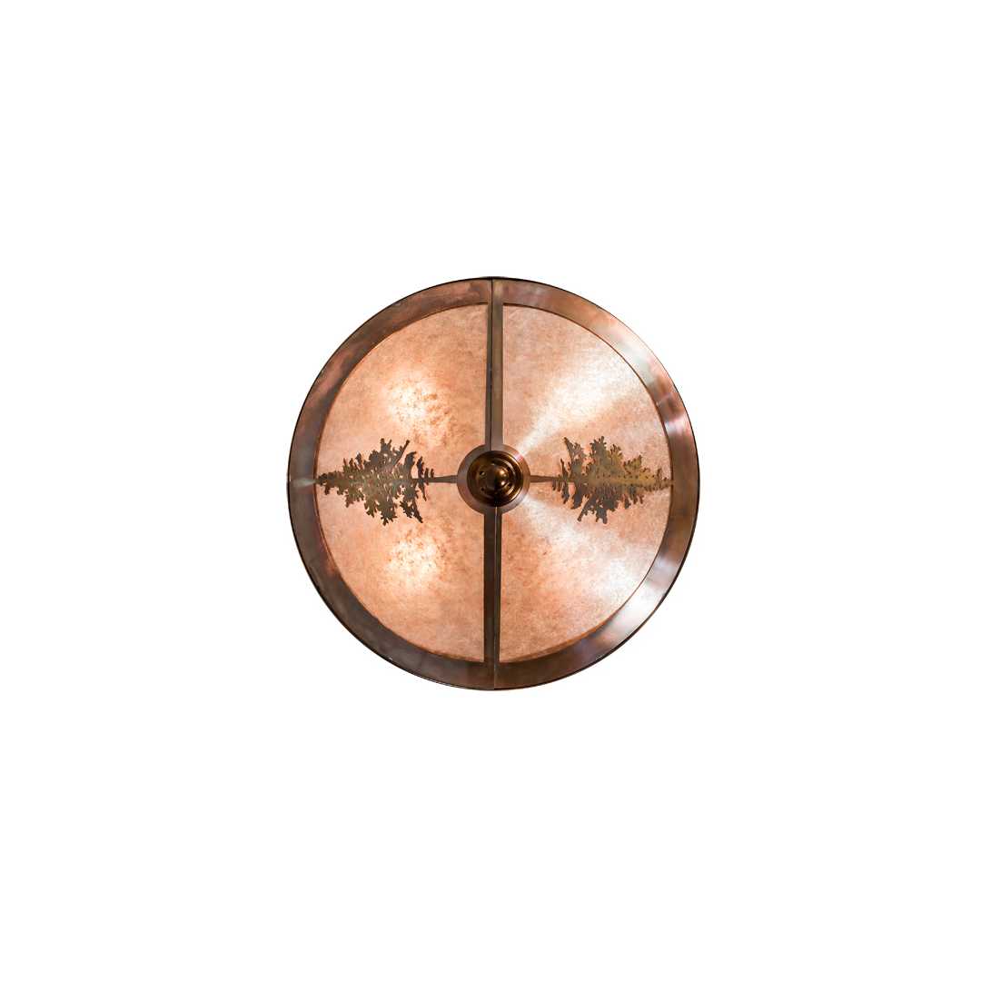 Tamarack 4 Light 20" Wide Semi-Flush Ceiling Fixture