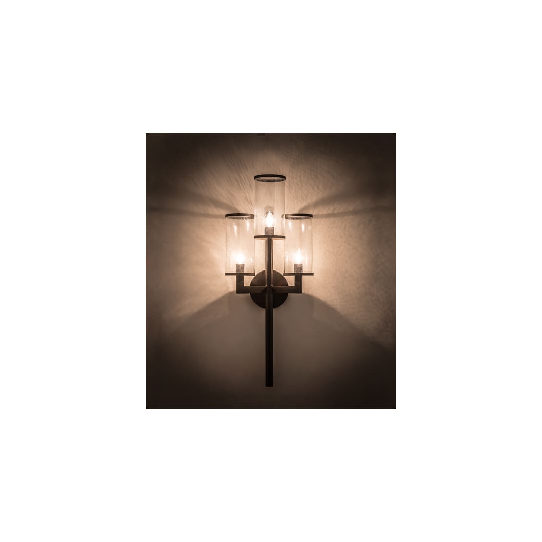 Cilindro Ashcroft 3 Light 36" Tall Wall Sconce