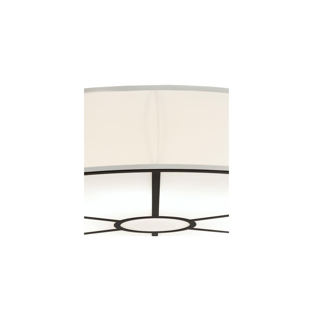 Cilindro 8 Light 48" Wide Semi-Flush Drum Ceiling Fixture - Timeless Bronze Finish