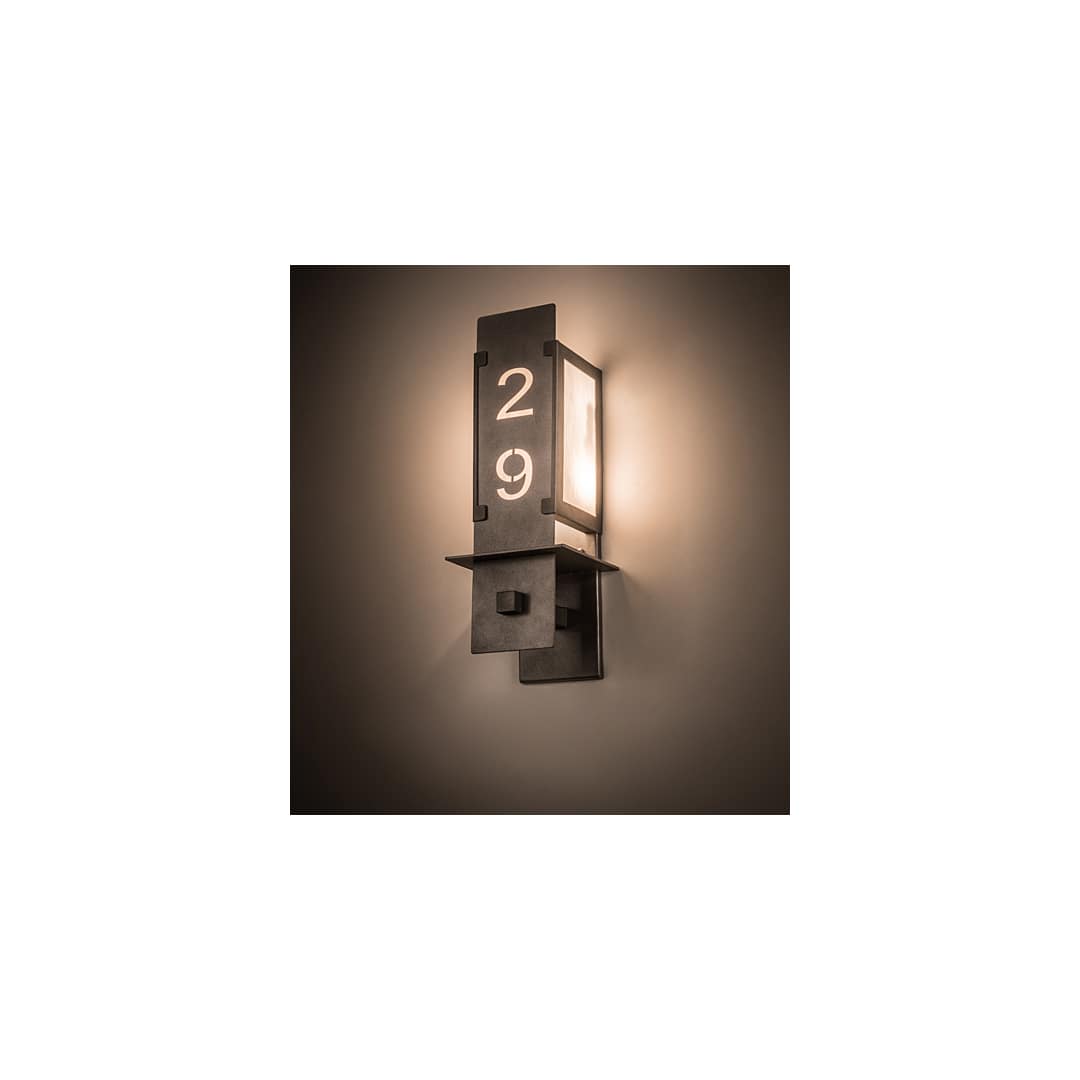 Personalized Estructura 2 Light 18" Tall Wall Sconce