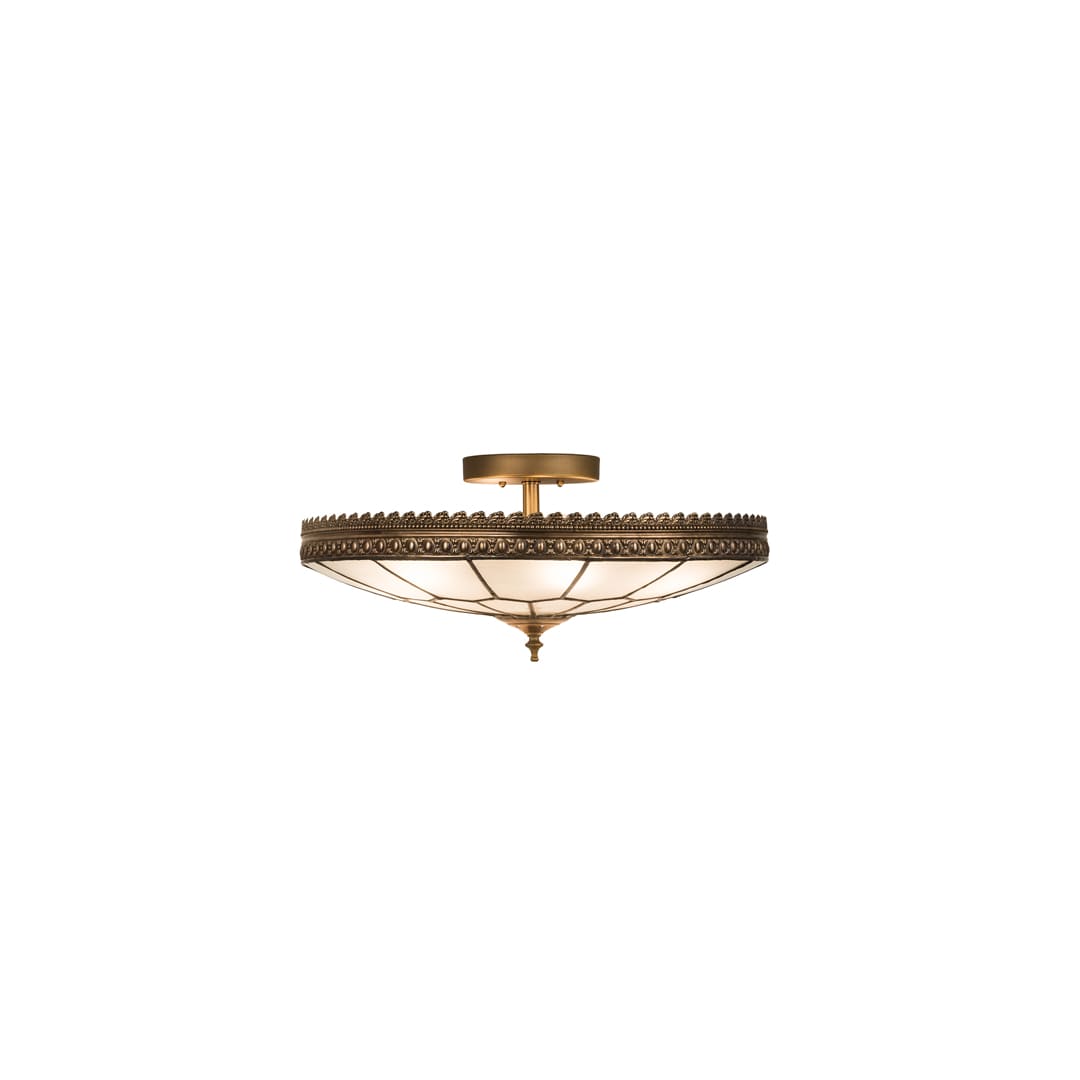 Vincent Honeycomb 6 Light 21" Wide Semi-Flush Bowl Ceiling Fixture