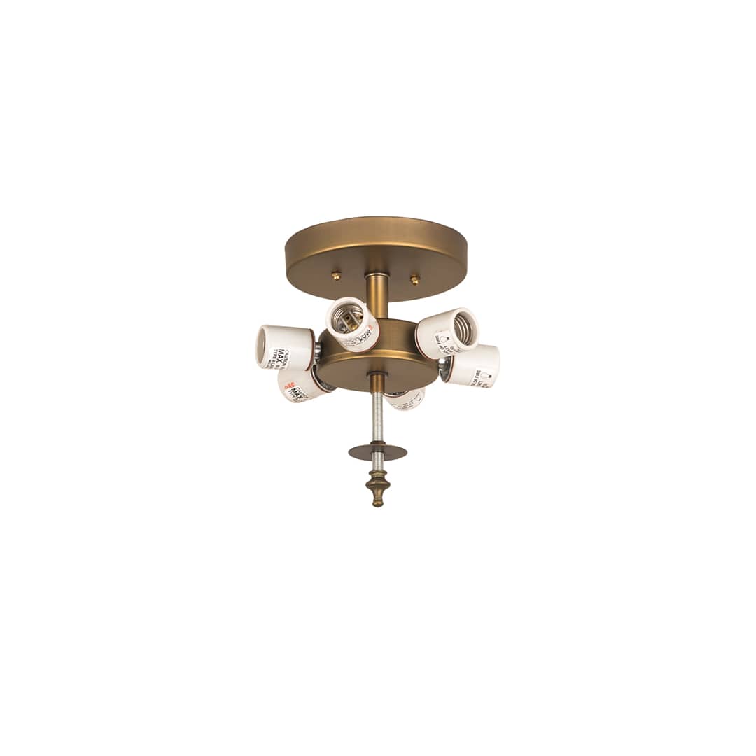 Vincent Honeycomb 6 Light 21" Wide Semi-Flush Bowl Ceiling Fixture