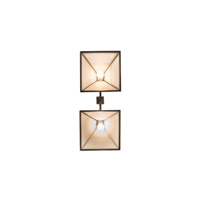 2 Light 17" Wide Pendant