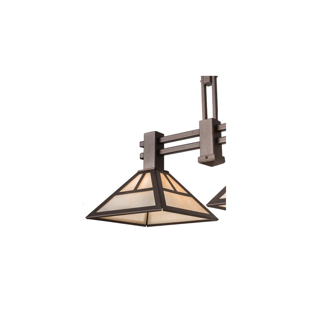 2 Light 17" Wide Pendant