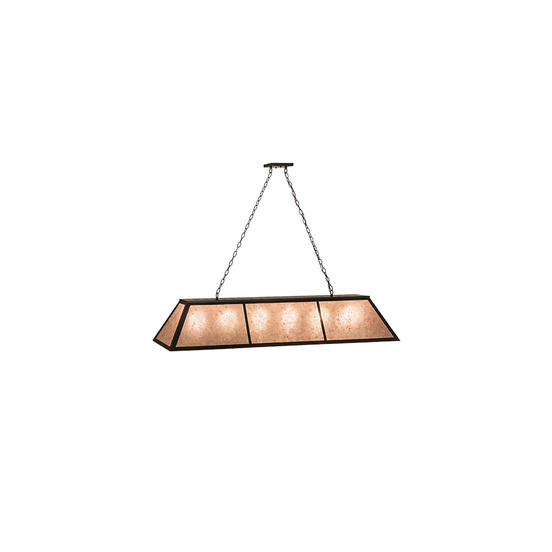 6 Light 70" Wide Linear Pendant