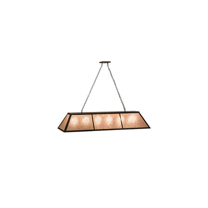6 Light 70" Wide Linear Pendant