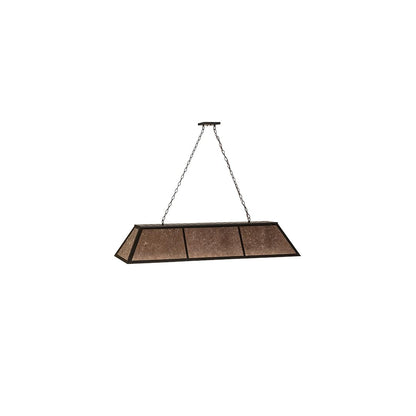 6 Light 70" Wide Linear Pendant