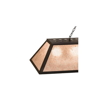 6 Light 70" Wide Linear Pendant