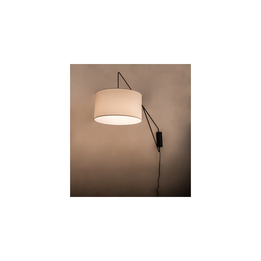 Cilindro Textrene 32" Tall Wall Sconce