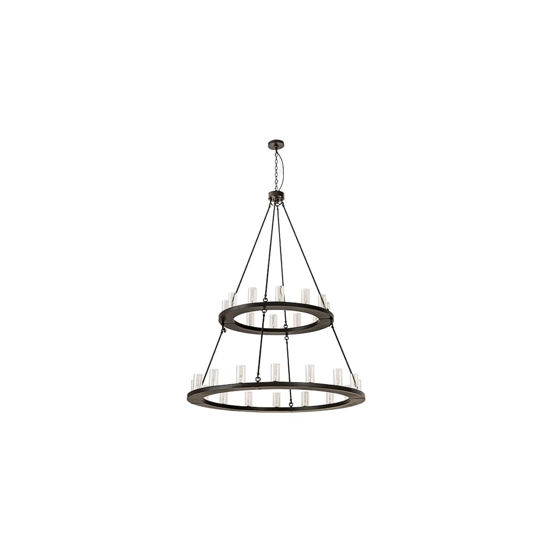 Loxley 28 Light 60" Wide Ring Chandelier
