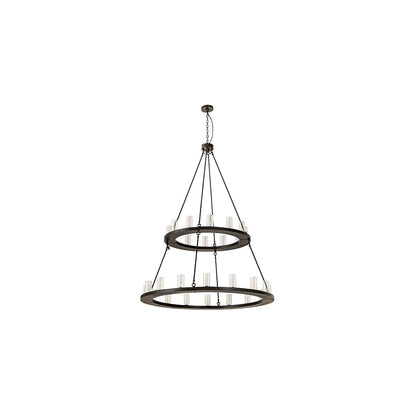 Loxley 28 Light 60" Wide Ring Chandelier