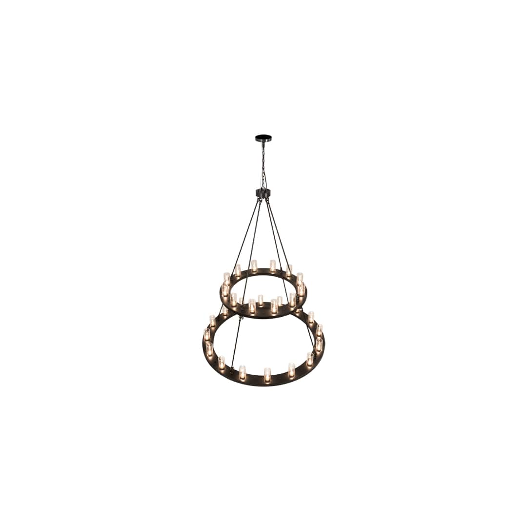 Loxley 28 Light 60" Wide Ring Chandelier