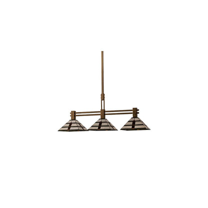 3 Light 48" Wide Linear Pendant