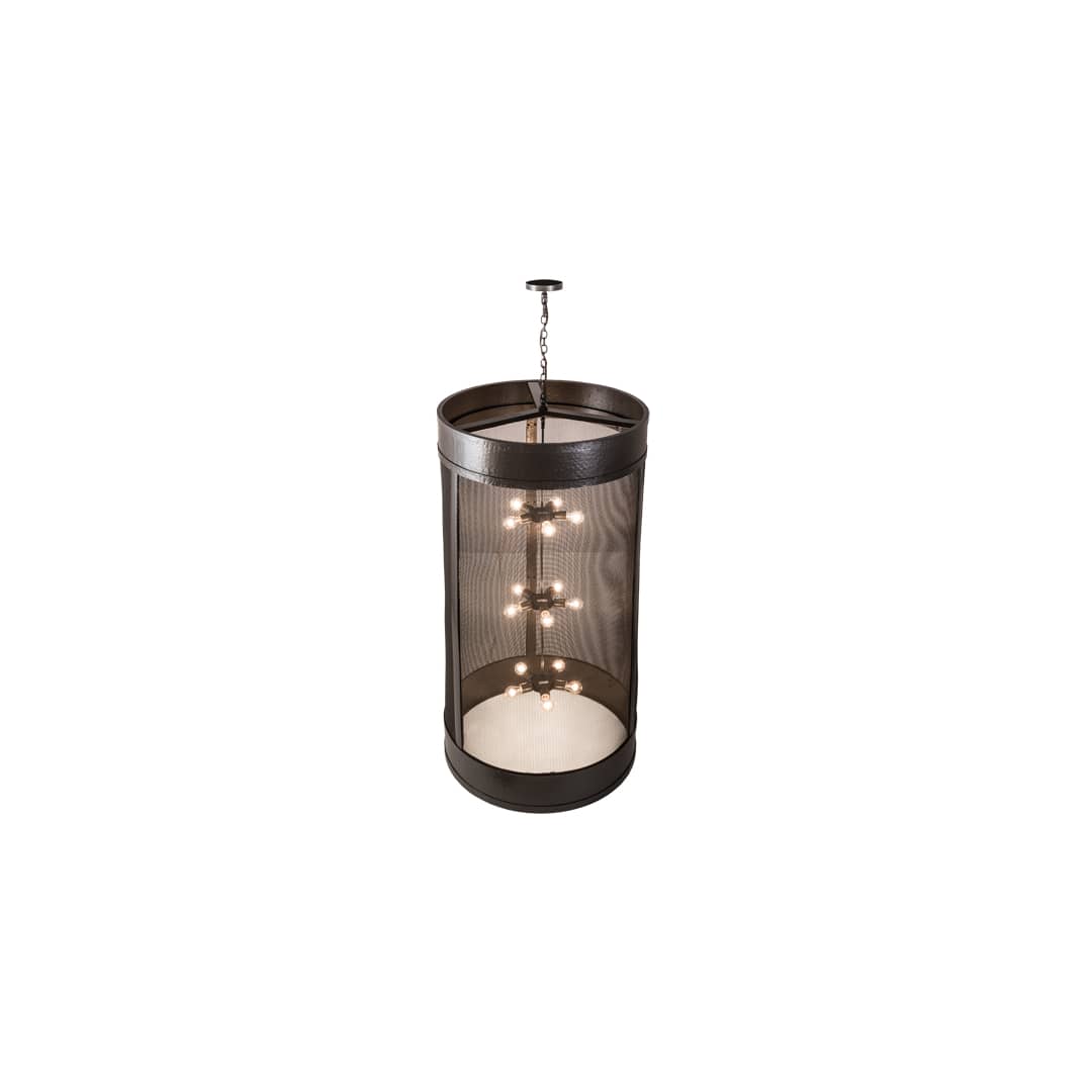 15 Light 36" Wide Pendant