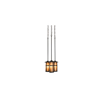 3 Light 14" Wide Multi Light Pendant