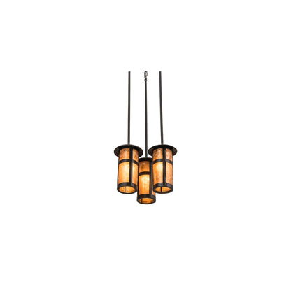3 Light 14" Wide Multi Light Pendant