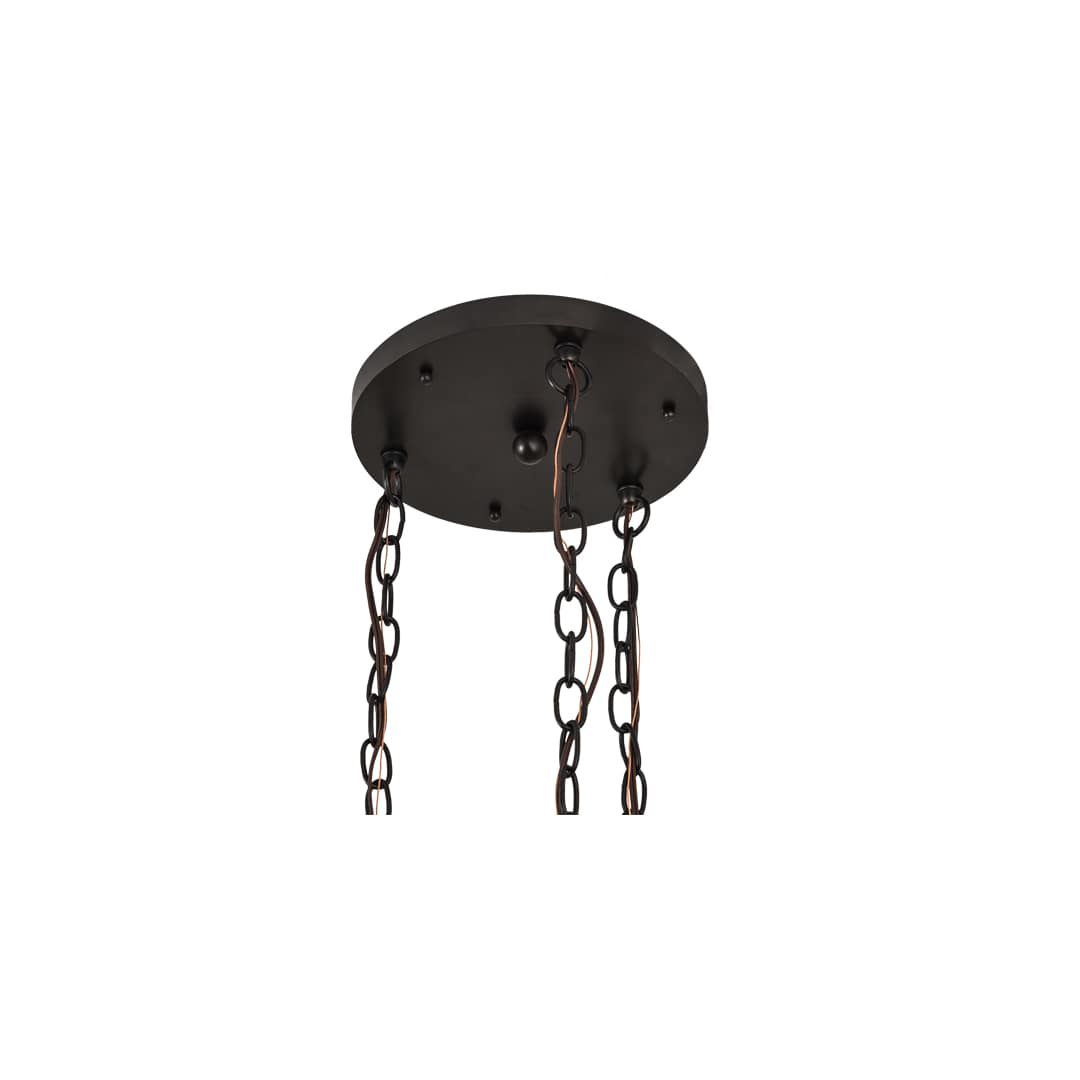 3 Light 14" Wide Multi Light Pendant