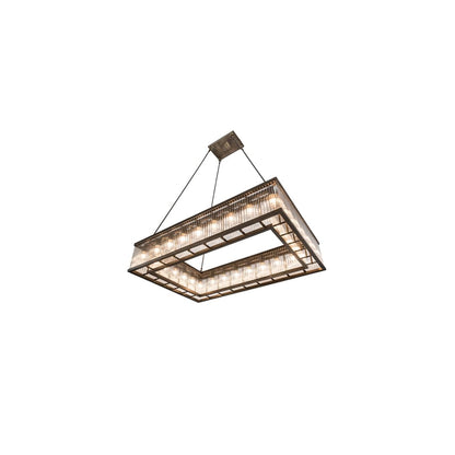 28 Light 40" Wide Pendant