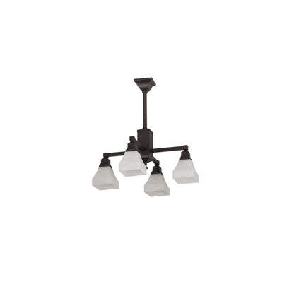 Bungalow 4 Light 25" Wide Chandelier