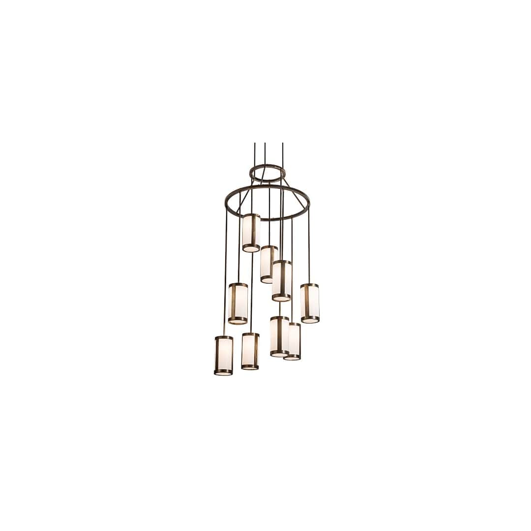 Cartier 9 Light 35" Wide Ring Chandelier
