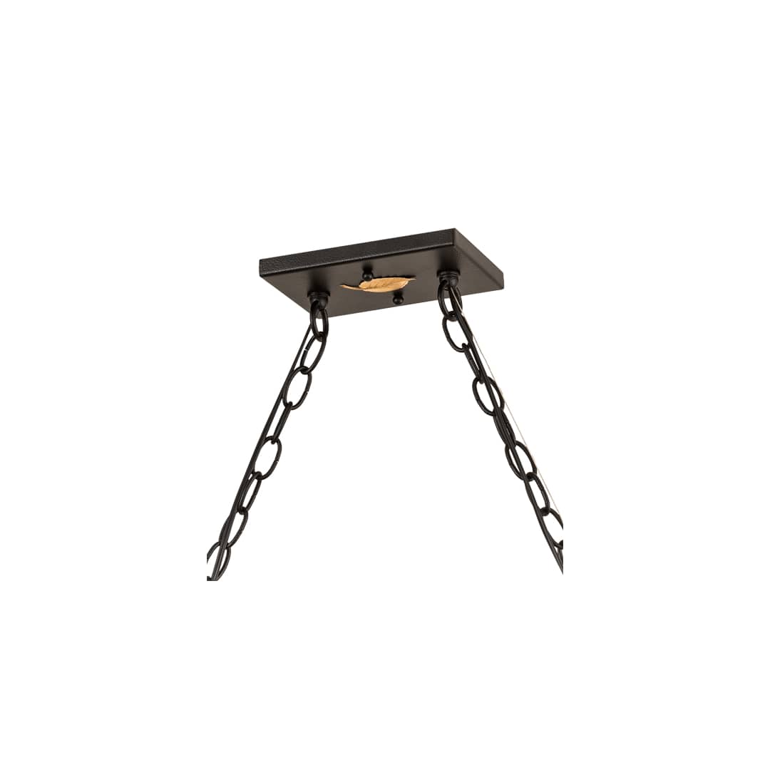 9 Light 60" Wide Billiard Linear Pendant