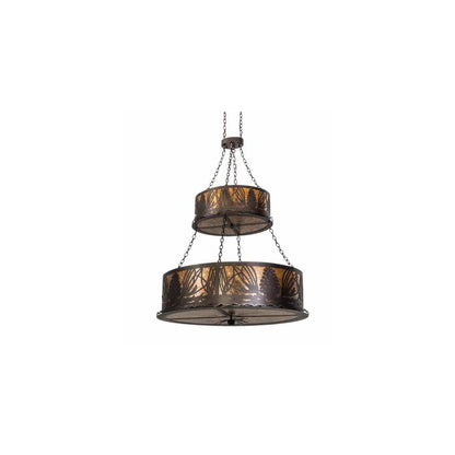 18 Light 36" Wide Pendant