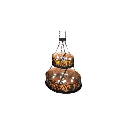 18 Light 36" Wide Pendant