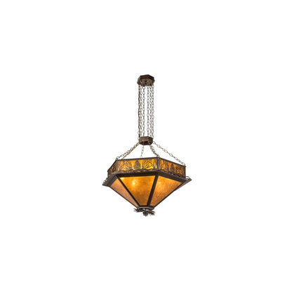 6 Light 36" Wide Pendant