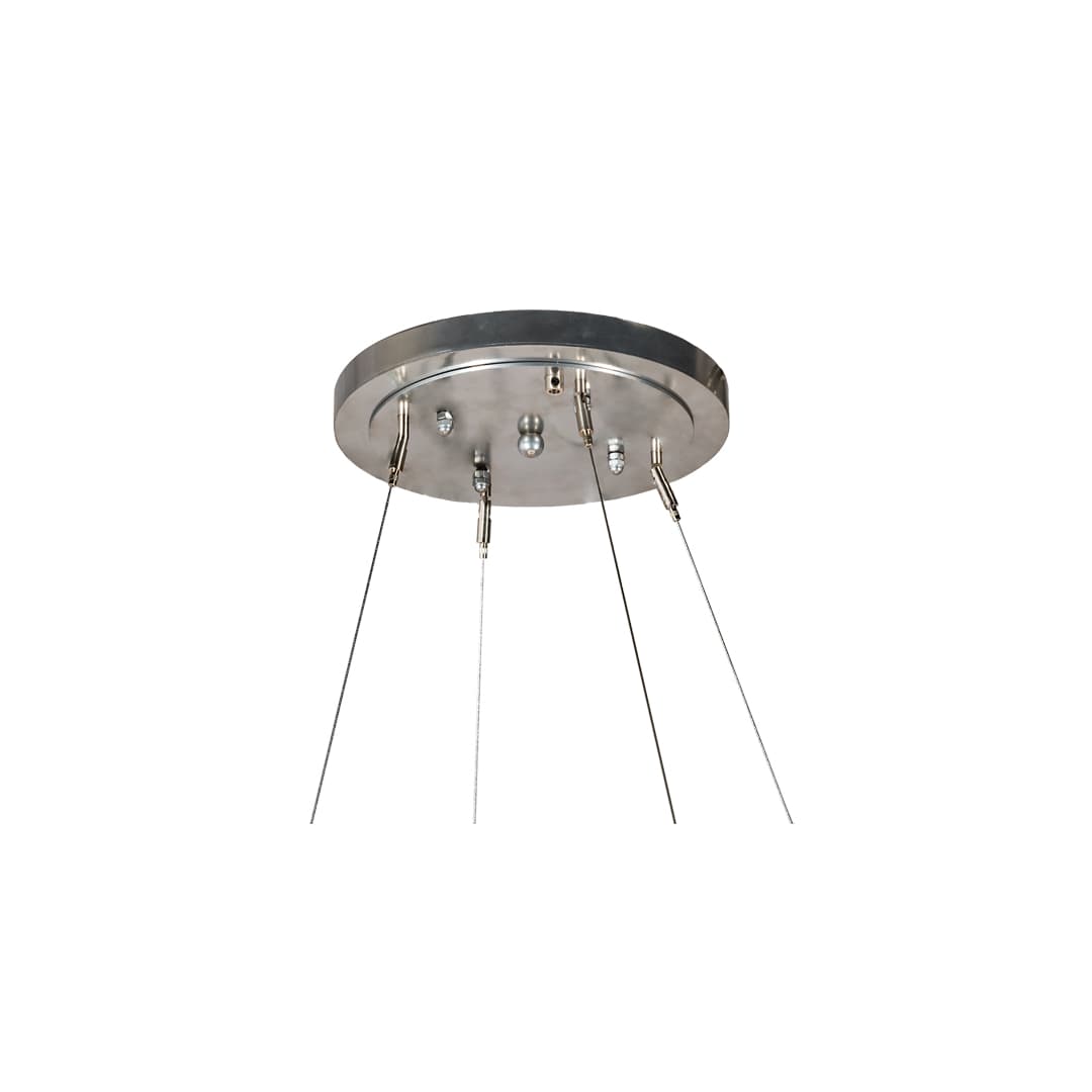 16 Light 63" Wide Abstract Pendant