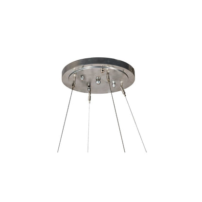 16 Light 63" Wide Abstract Pendant