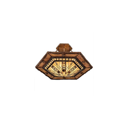 Sonoma 6 Light 40" Wide Semi-Flush Ceiling Fixture