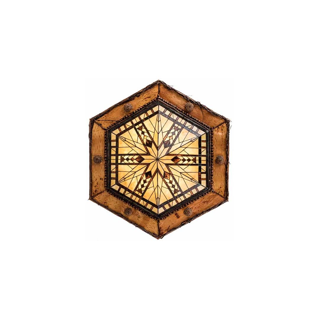 Sonoma 6 Light 40" Wide Semi-Flush Ceiling Fixture