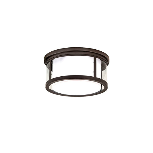 Cilindro Campbell 19" Wide LED Flush Mount Drum Ceiling Fixture