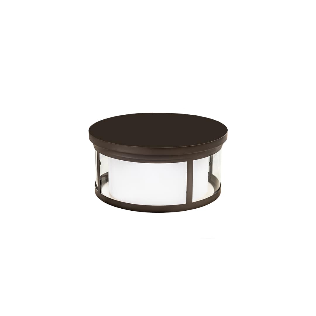Cilindro Campbell 19" Wide LED Flush Mount Drum Ceiling Fixture
