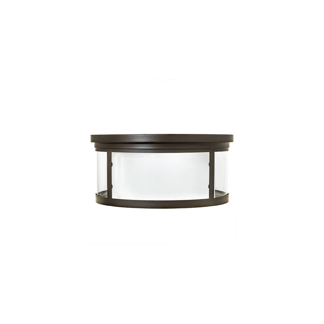Cilindro Campbell 19" Wide LED Flush Mount Drum Ceiling Fixture