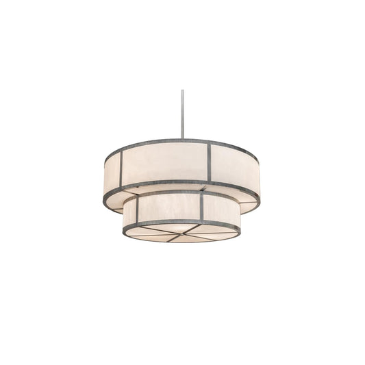 6 Light 48" Wide Pendant