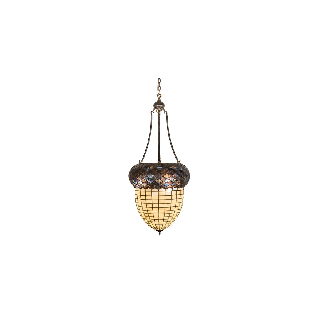 3 Light 22" Wide Abstract Pendant