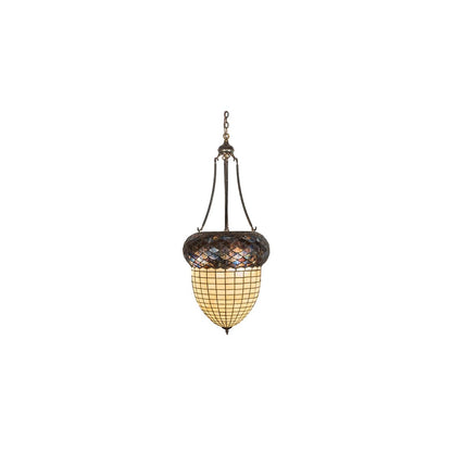 3 Light 22" Wide Abstract Pendant
