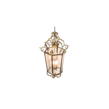 12 Light 35" Wide Taper Candle Pendant